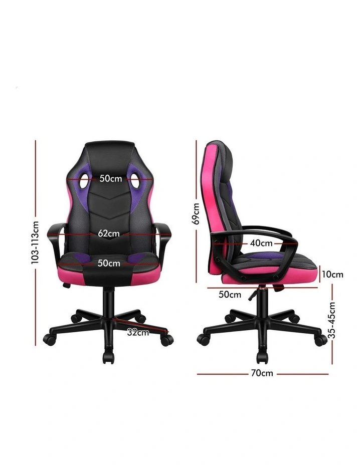 Office Executive Gaming Chair in Purple image 6
