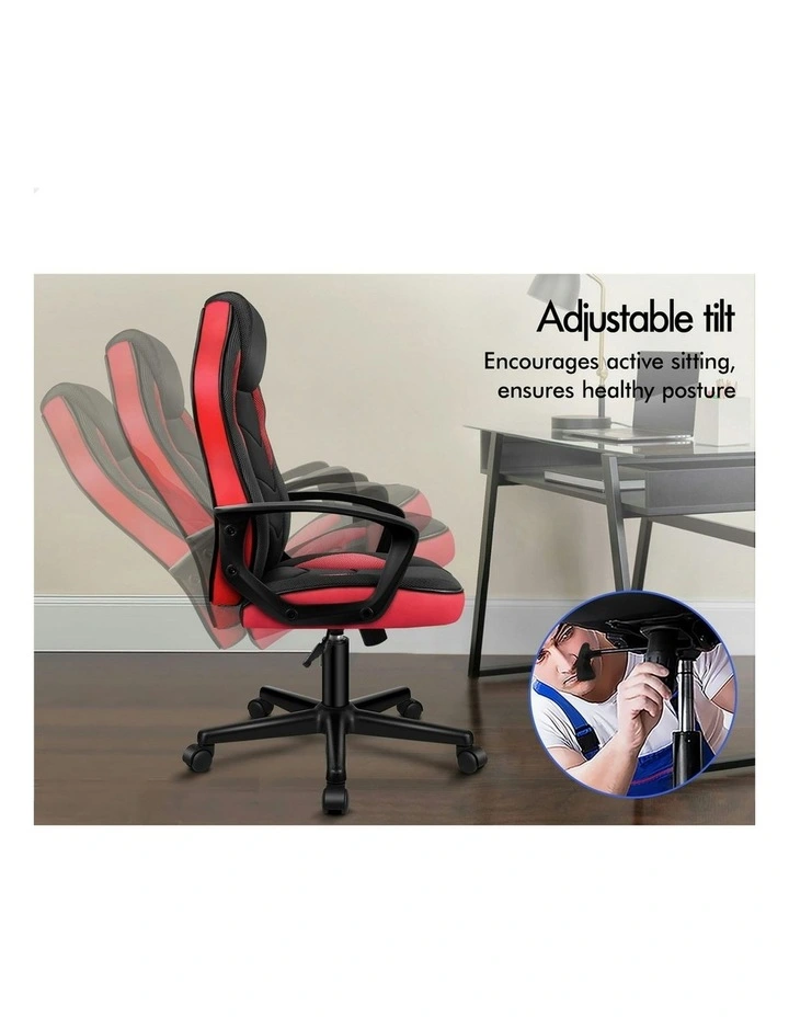 Office Executive Gaming Chair in Red image 4