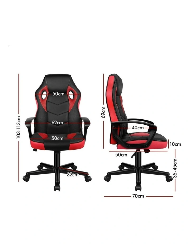 Office Executive Gaming Chair in Red image 6