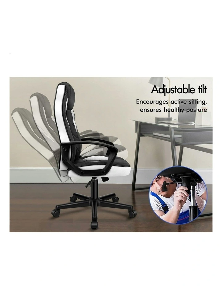 Office Executive Gaming Chair in White image 4