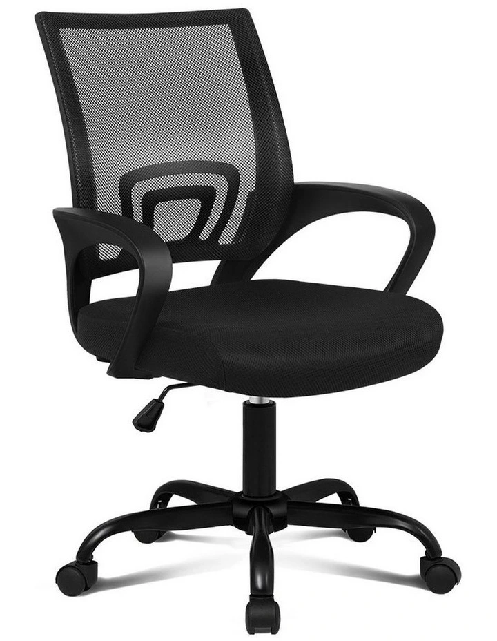 Mid Back Mesh Office Chair in Black image 1