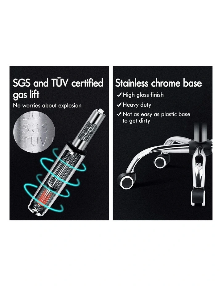 Mid Back Mesh Office Chair in Black image 6