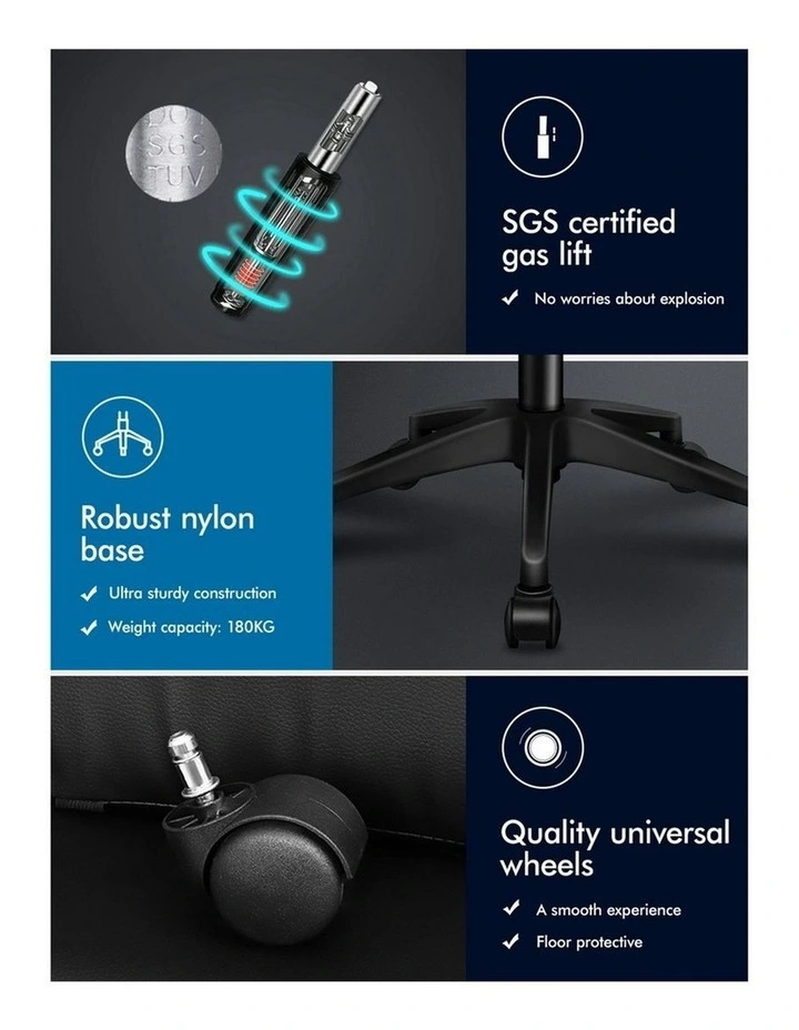 Mesh Mid Back Office Chair in Black image 6