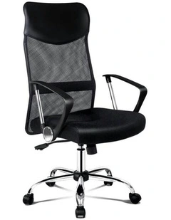 High Back Ergonomic Mesh Office Chair in Black
