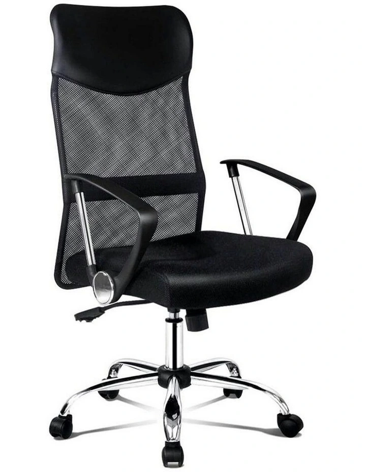 High Back Ergonomic Mesh Office Chair in Black image 1