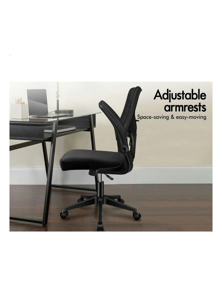 Mesh Mid Back Computer Office Chair in Black image 3