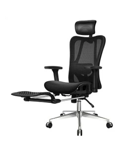 Ergonomic Executive Mesh Office Chair in Black
