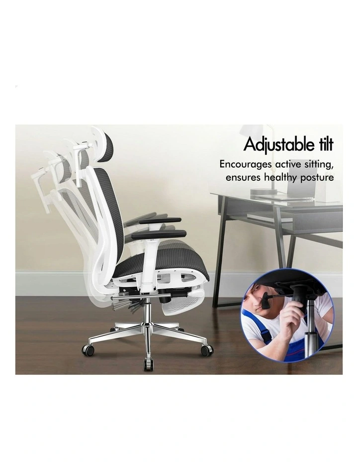 Ergonomic Executive Mesh Office Chair in Black image 5