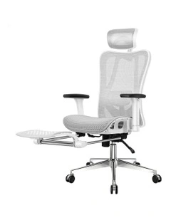 Ergonomic Executive Mesh Office Chair in Grey