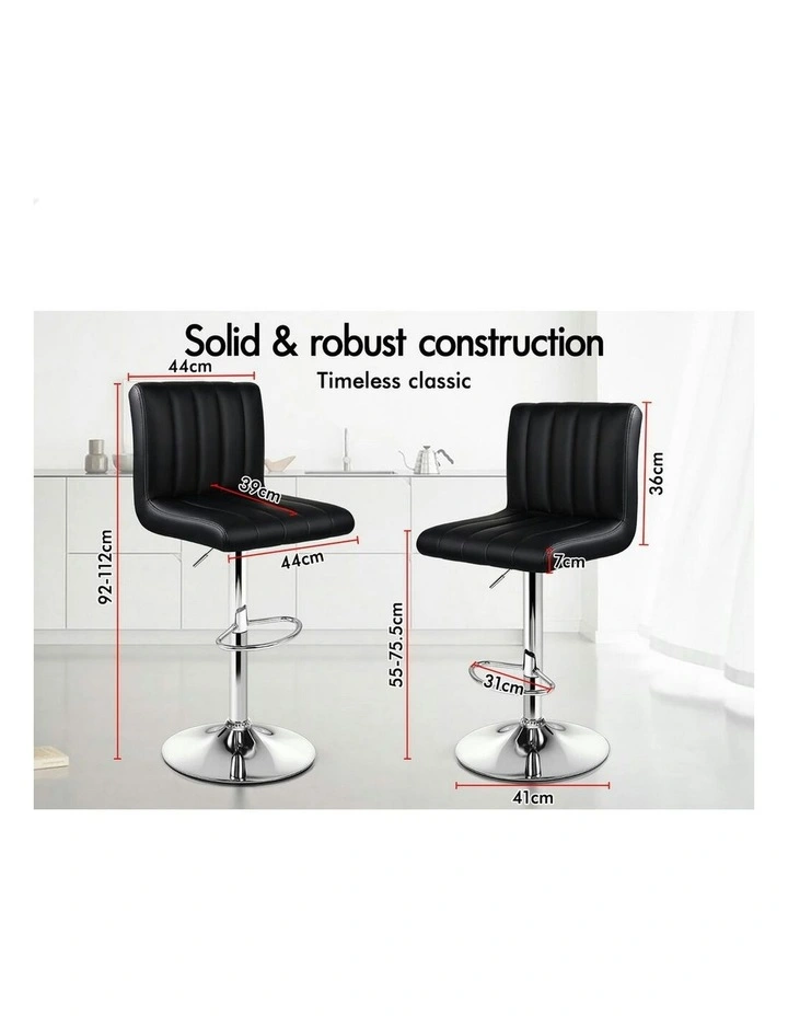 Bar Stools in Black image 7