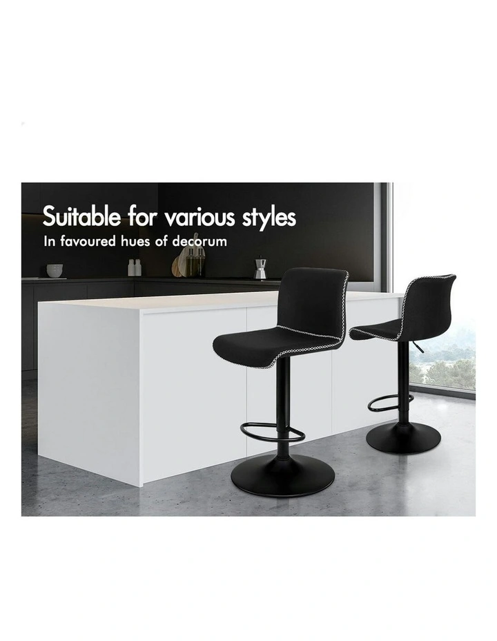 Bar Stools in Black image 3