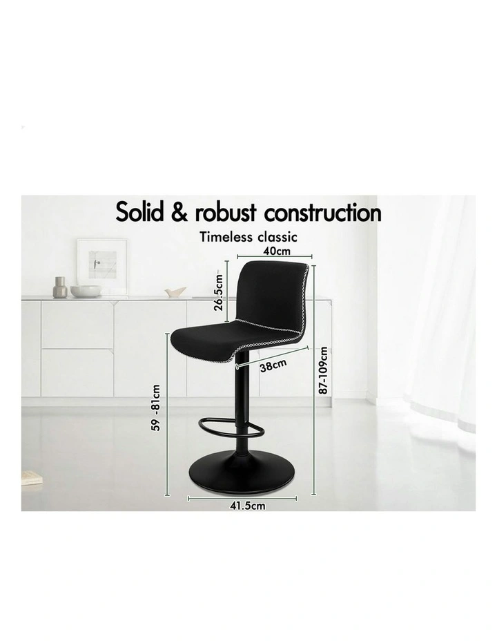 Bar Stools in Black image 7