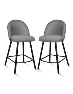 Bar Stools in Grey