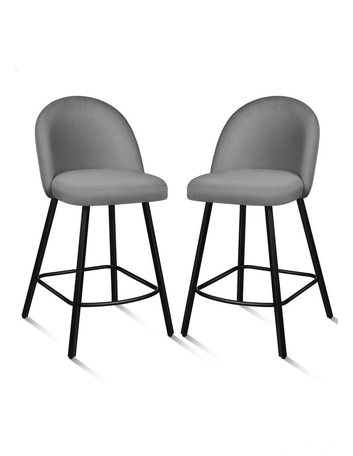 Bar Stools in Grey image 1