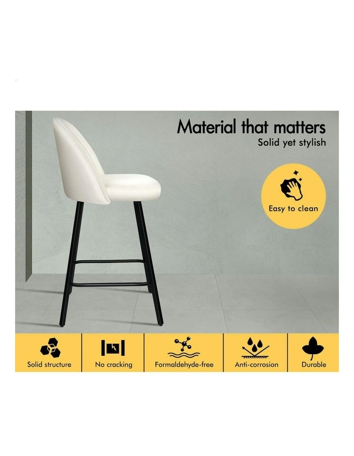 Bar Stools in White image 7