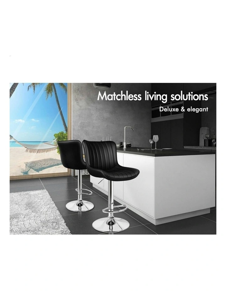 Bar Stools in Black image 2