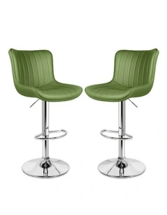 Bar Stools in Green