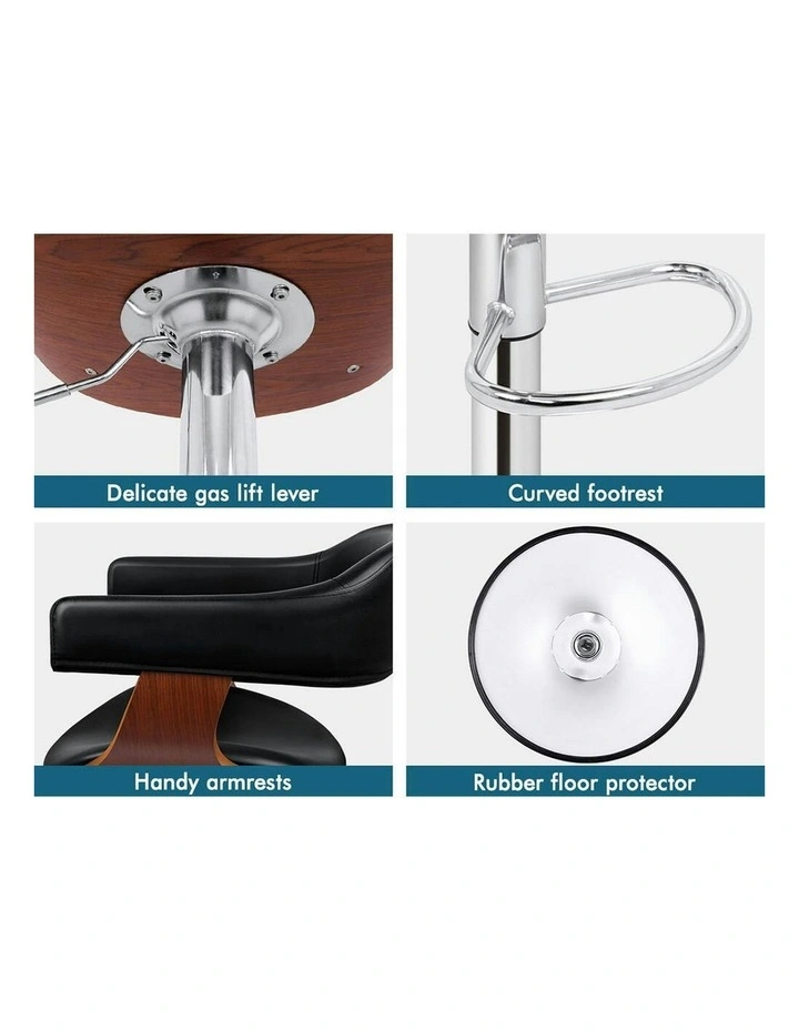 Bar Stool in Black image 6