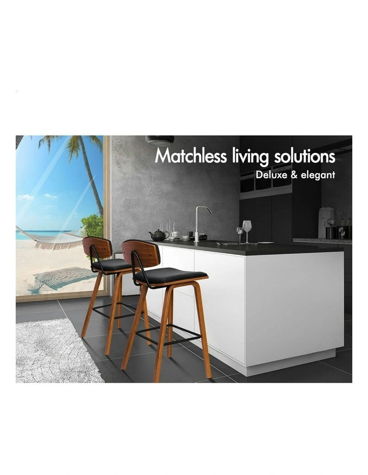 Bar Stools in Black image 2