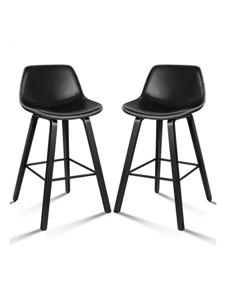 Bar Stools in All Black image 1