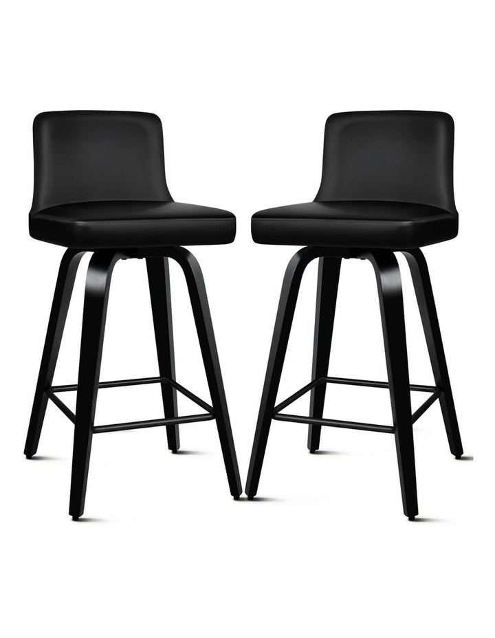 Bar Stools In Black image 1