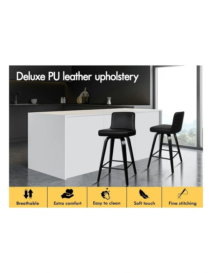 Bar Stools In Black image 5