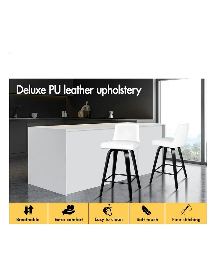 Bar Stools in White image 5