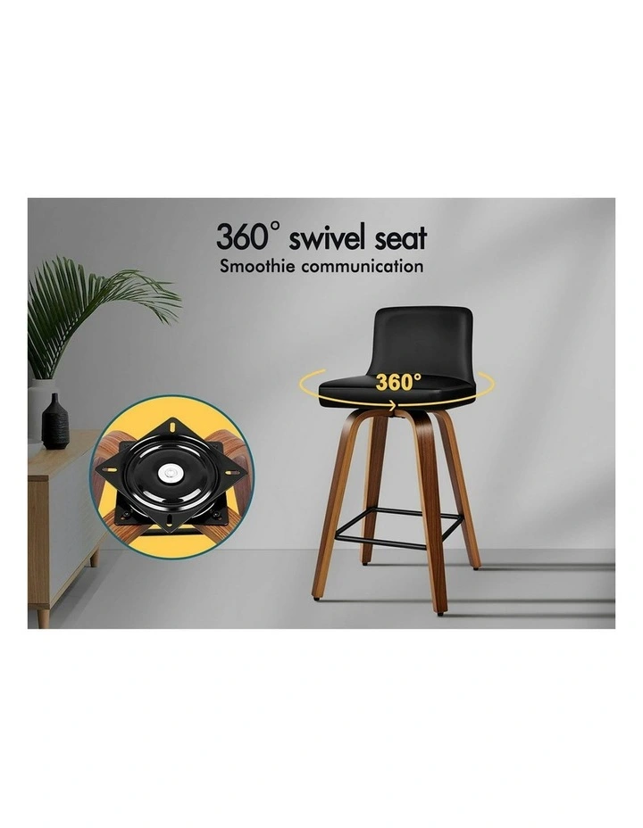 Bar Stools in Black image 2