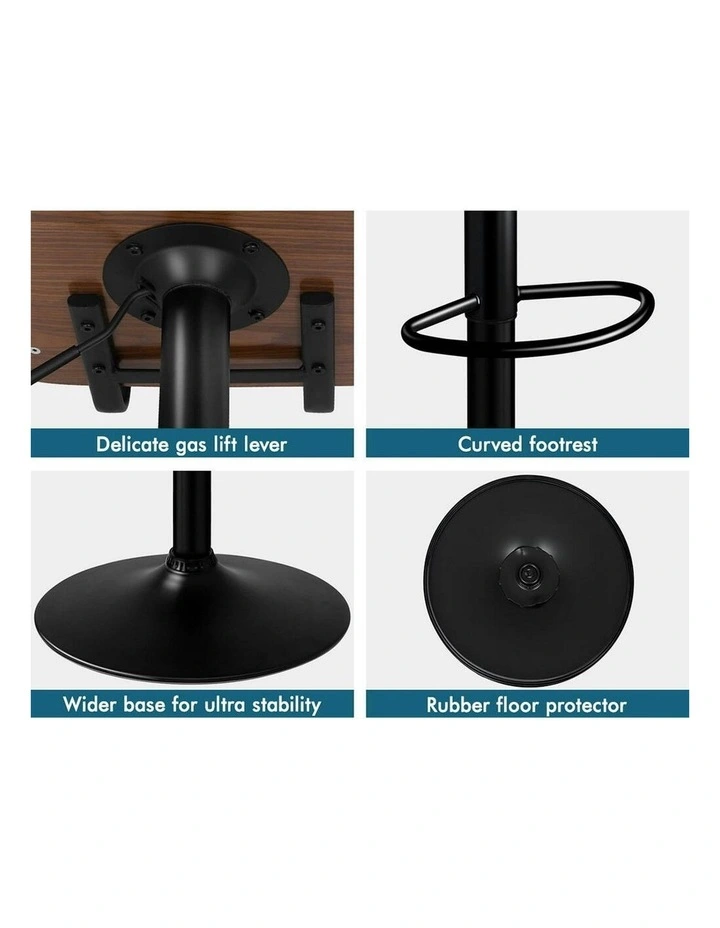 Bar Stool in Black image 3