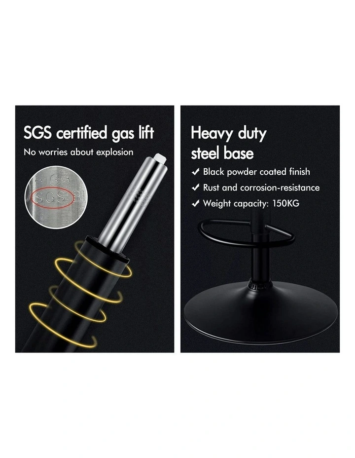 Bar Stool in Black image 6