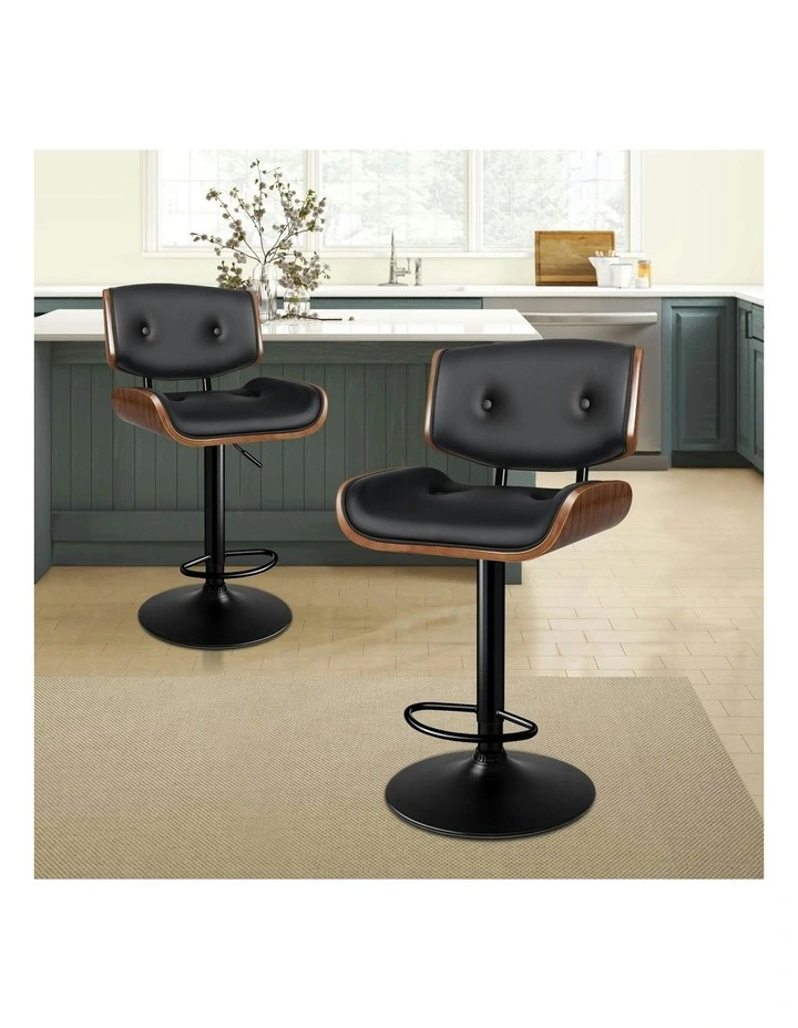 Bar Stool in Black image 2