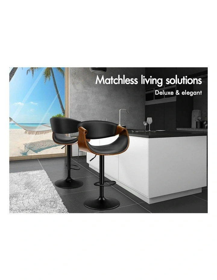 Bar Stool in Black image 3