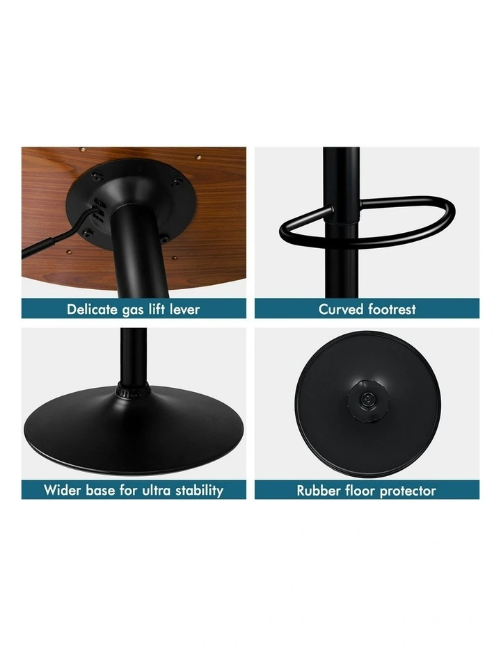 Bar Stool in Black image 5