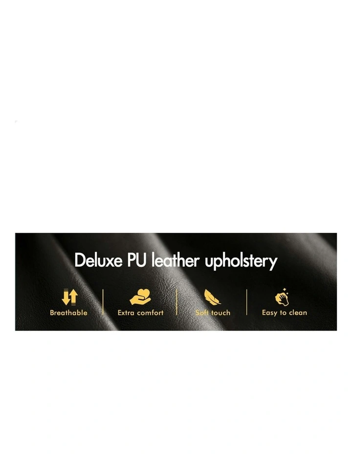 Wooden Bar Stools Set Of 2 in Black image 3