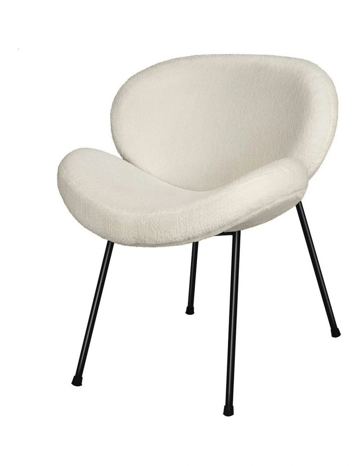 Sherpa Dining Chair in White image 1