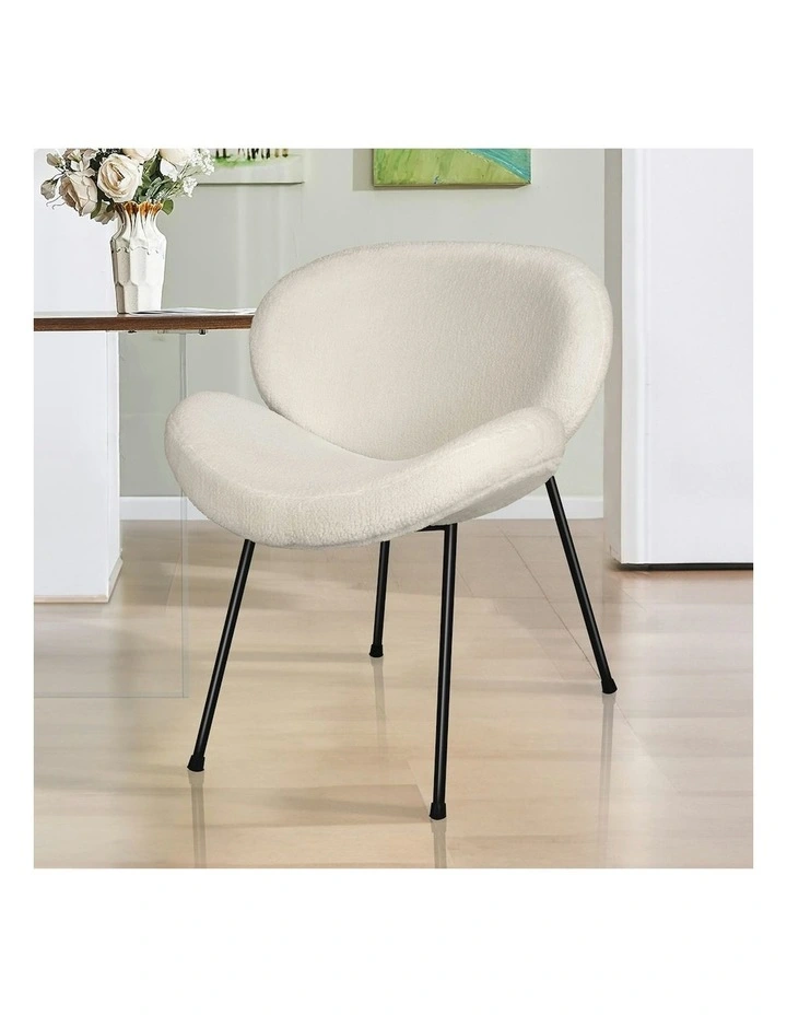 Sherpa Dining Chair in White image 2