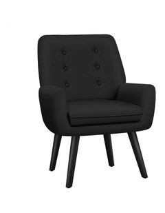 Accent Armchair in Black