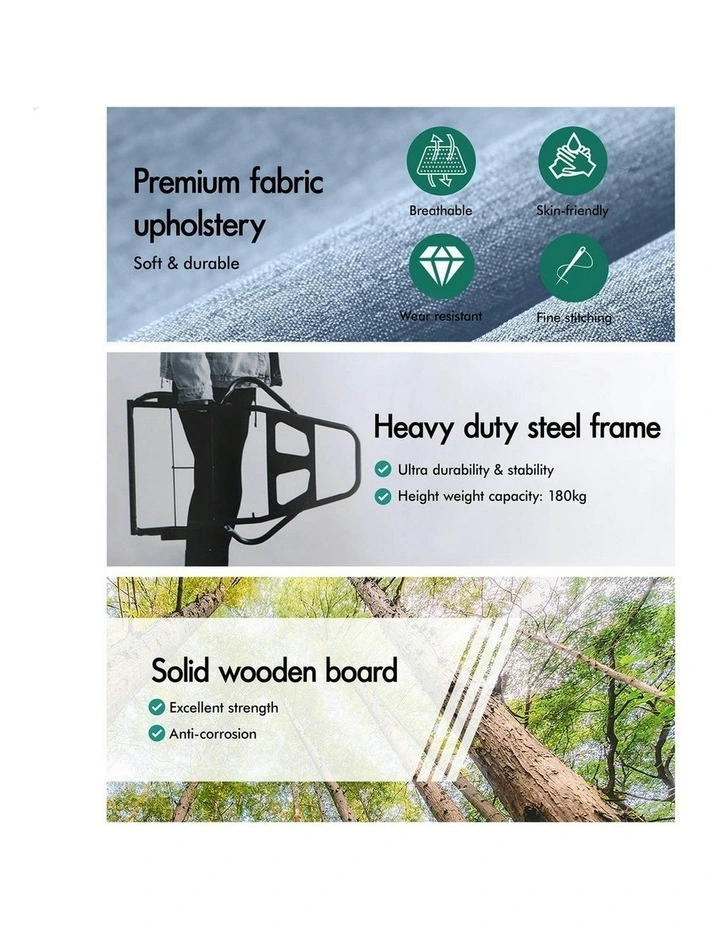 Armchair Lounge Accent Chair in Blue image 4