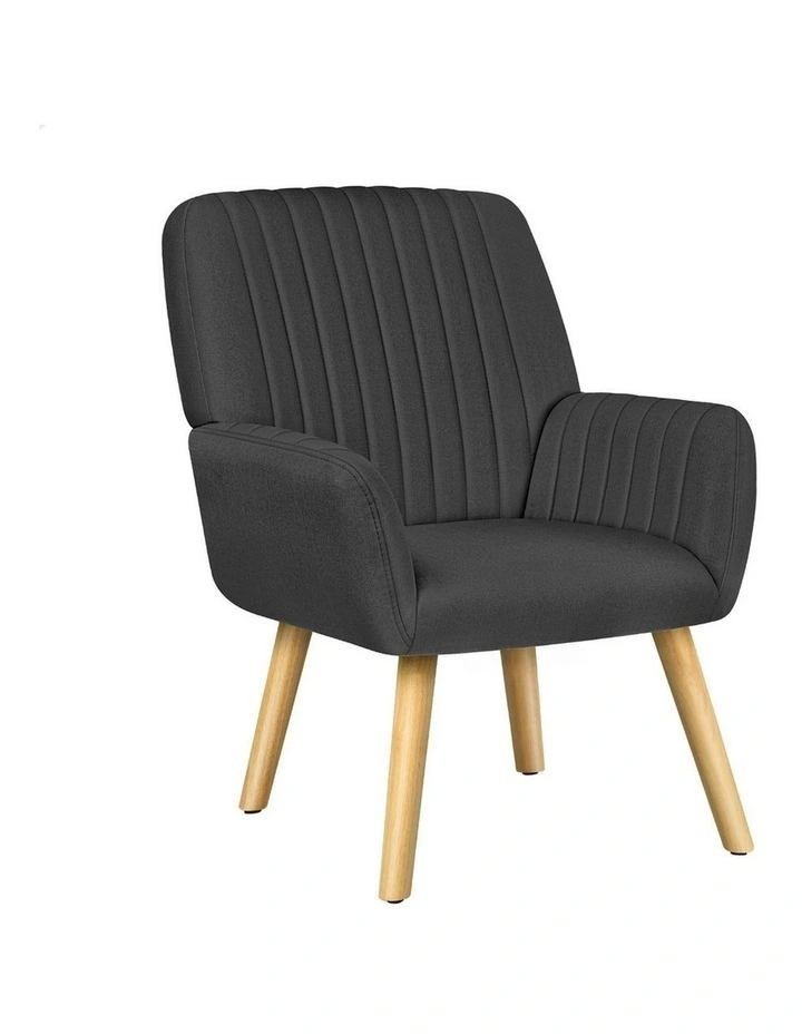 Armchair Accent Lounge Chair in Grey image 1