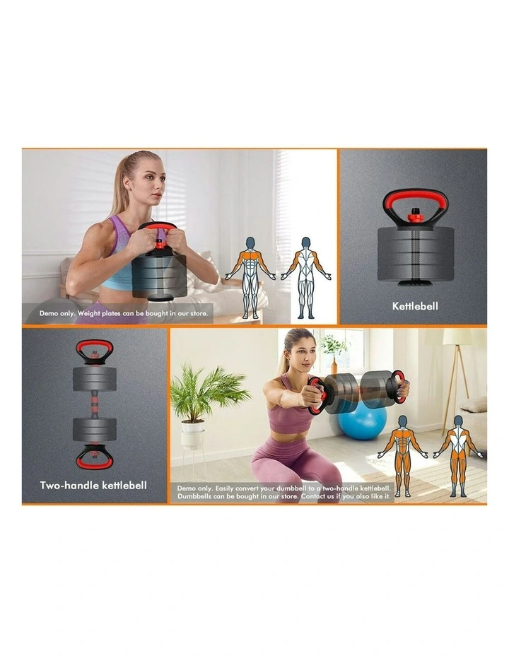 Adjustable Kettlebell Handles in Black image 6