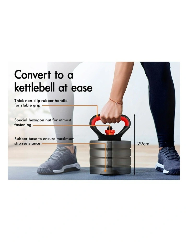 Adjustable Kettlebell Handles in Black image 7