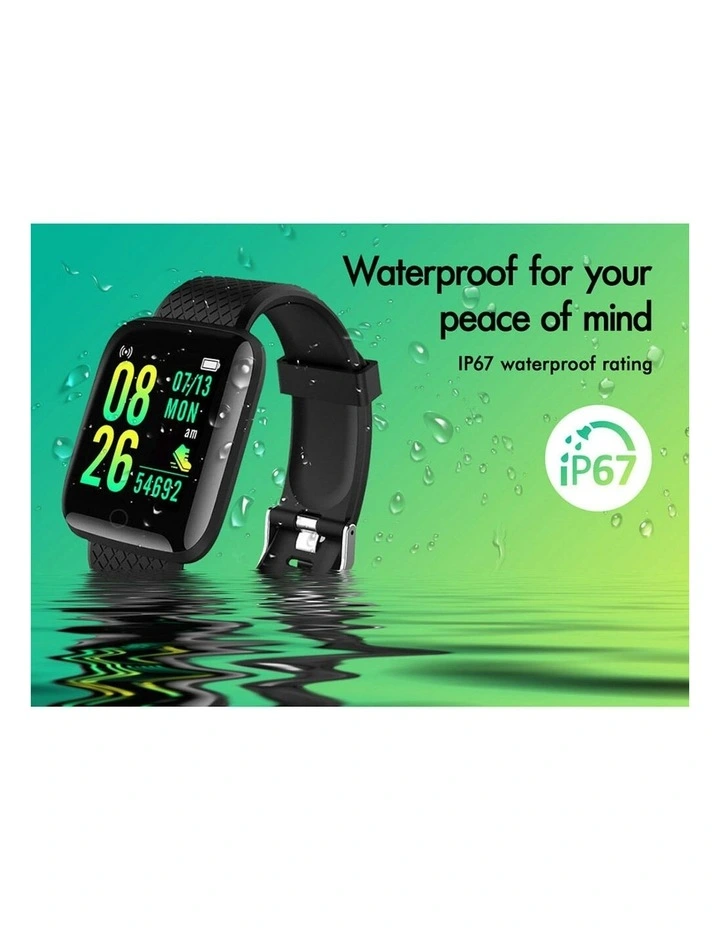 Bluetooth Smart Watch Heart Rate Monitor in Black image 6