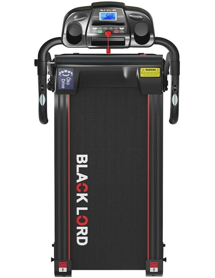 Electric Exercise Running Machine Foldable Treadmill Walking Pad in Black image 3