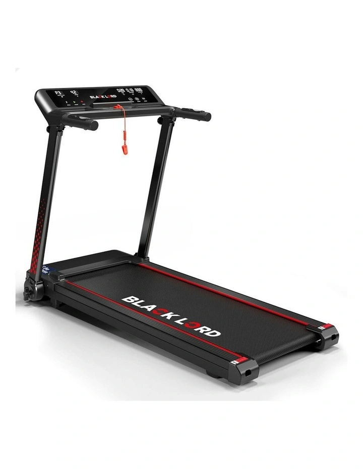 Electric Exercise Foldable Running Machine Home Gym Fitness Treadmill in Black image 1