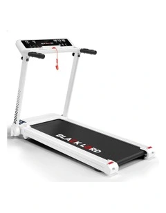 Electric Exercise Running Machine Foldable Home Gym Fitness Treadmill in White