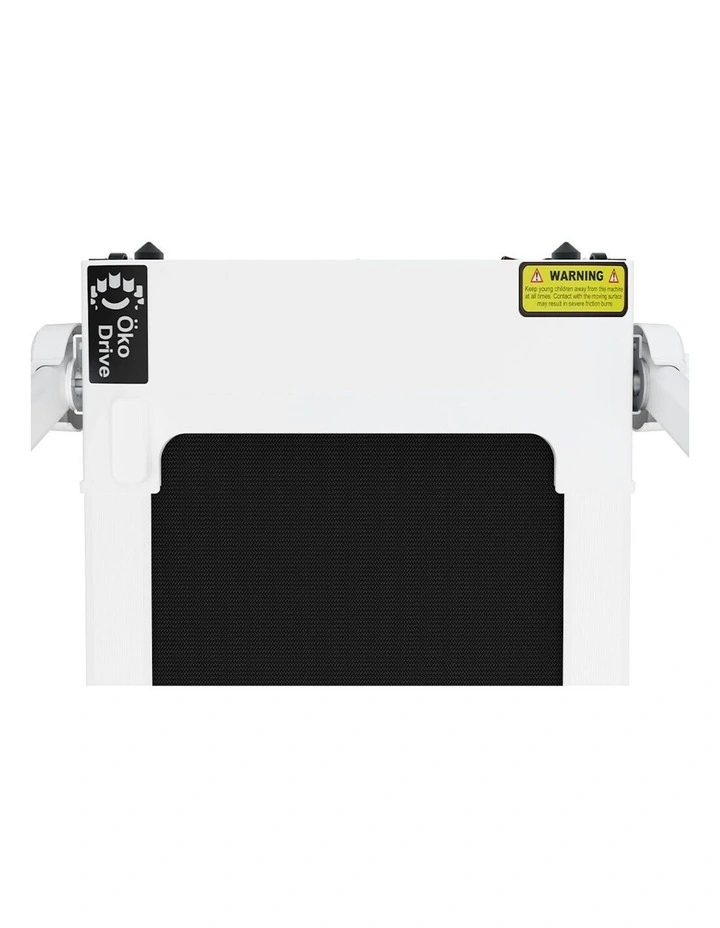 Electric Exercise Running Machine Foldable Home Gym Fitness Treadmill in White image 3