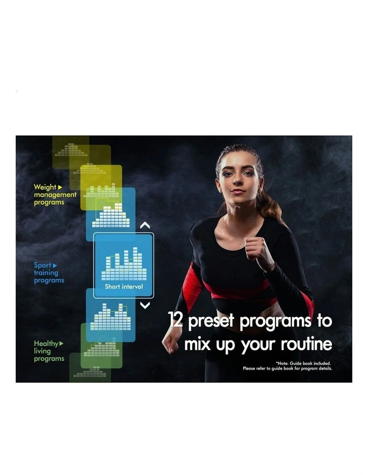 Incline Electric Running Machine Treadmill in Black image 6