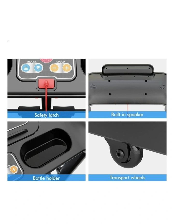 Auto Incline Treadmill in Black image 5