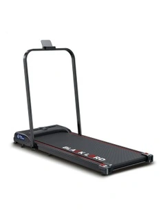 Home Gym Foldable Treadmill Electric Walking Pad in Black