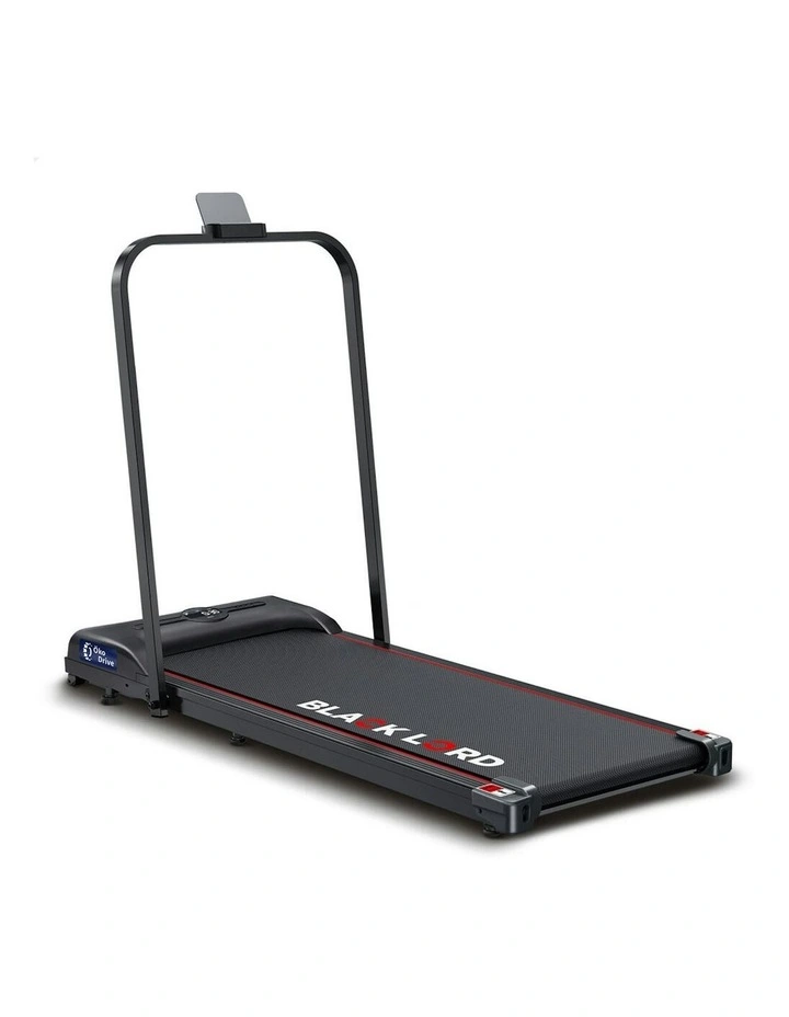 Home Gym Foldable Treadmill Electric Walking Pad in Black image 1
